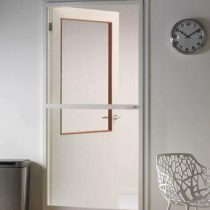 Aurora Scharnierende Hordeur H 180 x B 100 Raamdecoratie Beige