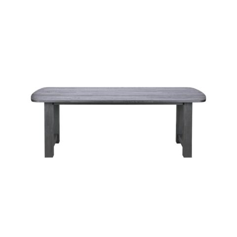 BePureHome Identity Eettafel - Eiken - Blacknight - 76x220x90 Tafels Zwart Hout