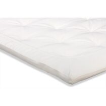 Beter Bed Select Hoeslaken Jersey topper - 180 x 200/210/220 cm Beddengoed Wit Katoen