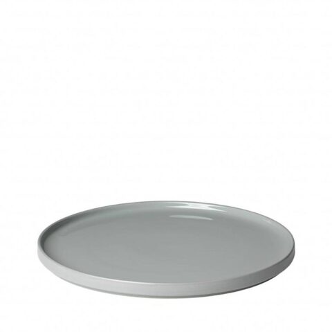 Blomus PILAR plat bord / serveerbord 35 cm Mirage Grey Servies Grijs Porselein