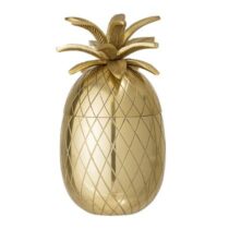 Bloomingville Gouden Ananas Opbergen Goud Aluminium