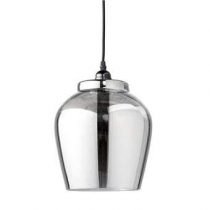Bloomingville Grey Hanglamp Ø 22 cm Verlichting Grijs Glas