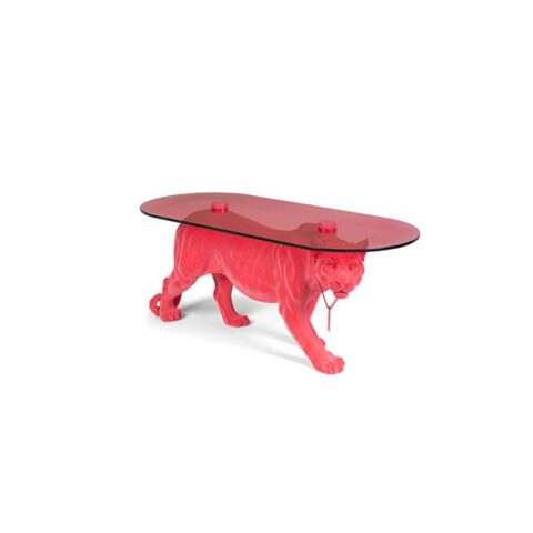 Bold Monkey Dope As Hell salontafel roze Tafels Roze Glas