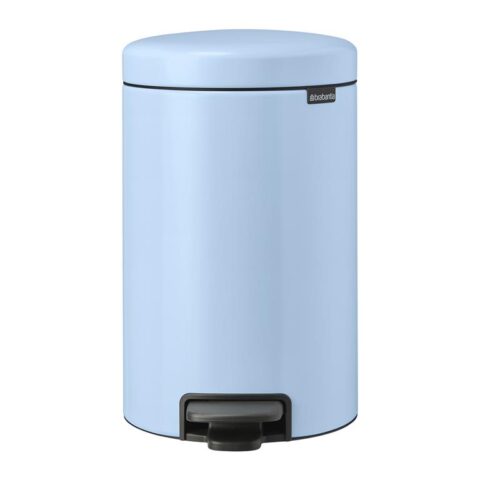 Brabantia NewIcon Pedaalemmer 12 Liter - Dreamy Blue Afvalemmers Blauw Metaal