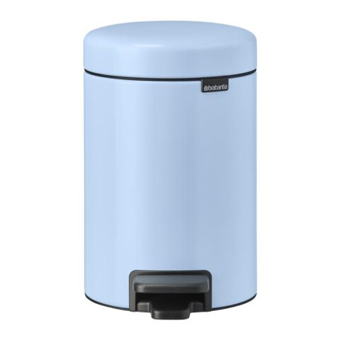 Brabantia NewIcon Pedaalemmer 3 Liter - Dreamy Blue Afvalemmers Blauw Metaal