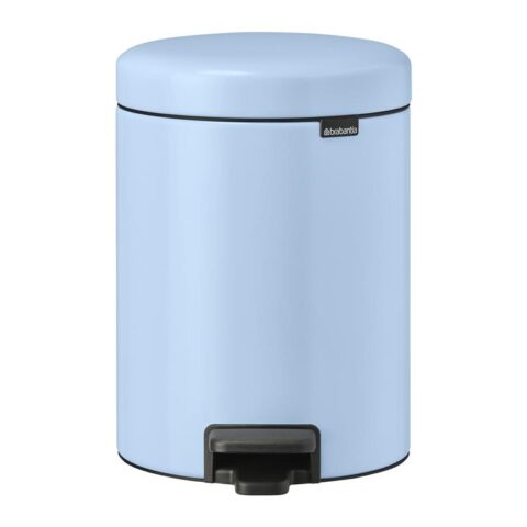 Brabantia NewIcon Pedaalemmer 5 Liter - Dreamy Blue Afvalemmers Blauw Metaal