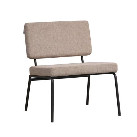 Bronx71 Scandinavische fauteuil Espen taupe gerecyclede stof Stoelen Taupe Gerecycled materiaal