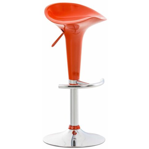 CLP Barkruk Saddle Stoelen Oranje Kunststof