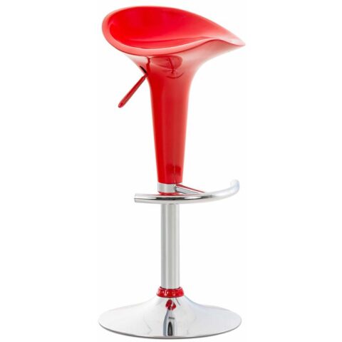 CLP Barkruk Saddle Stoelen Rood Kunststof