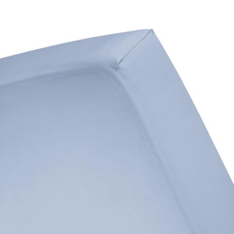 Cinderella hoeslaken - Tot 35cm matrasdikte - Katoen - 180x220 cm - Beddengoed Blauw Katoen