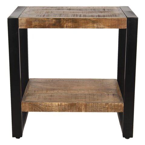 Clayre & Eef Kast 60x40x60 cm Bruin Hout Nachtkast Opbergkast Nachtkastje Bruin Hout