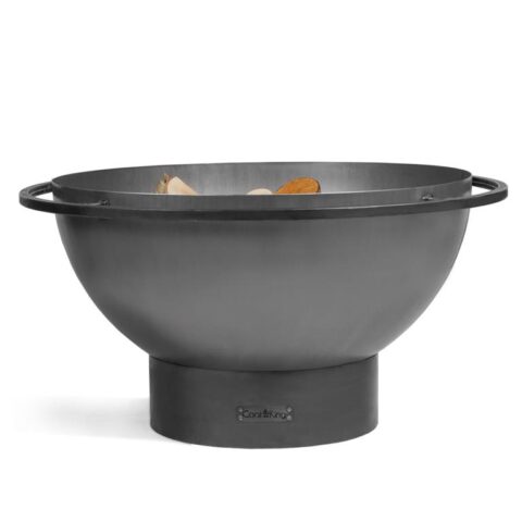 CookKing - Premium vuurschaal Fat Boy 85 cm Terrasverwarming Zwart Staal