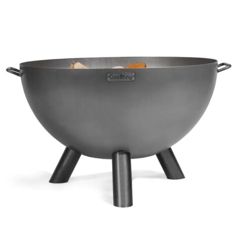 CookKing - Premium vuurschaal Kongo 85 cm - Staal - Vuurschaal - Zwart Terrasverwarming Zwart Staal