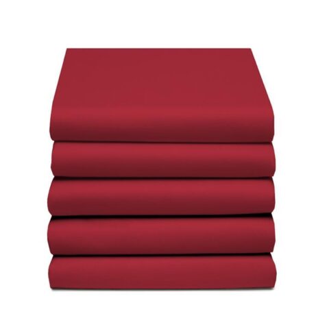 Damai Double Jersey Hoeslaken 140 x 220 cm Beddengoed Rood Jersey