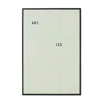 Design Letters Letterbord A2 Mintgroen Wanddecoratie & -planken Groen Kunststof