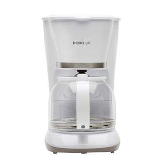 Domo DO476K PUUR Koffiezetapparaat Koffie Wit Glas