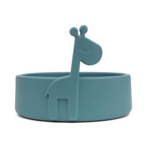 Done by Deer First Meal Deer Friends Set - Blue Kinderservies & bestek Blauw Siliconen