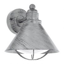 EGLO Barrosela Wandlamp Buitenverlichting Zilver Staal