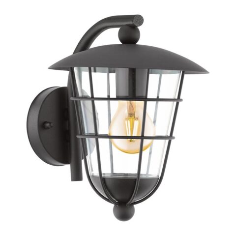 EGLO Pulfero Wandlamp Buitenverlichting Zwart Staal