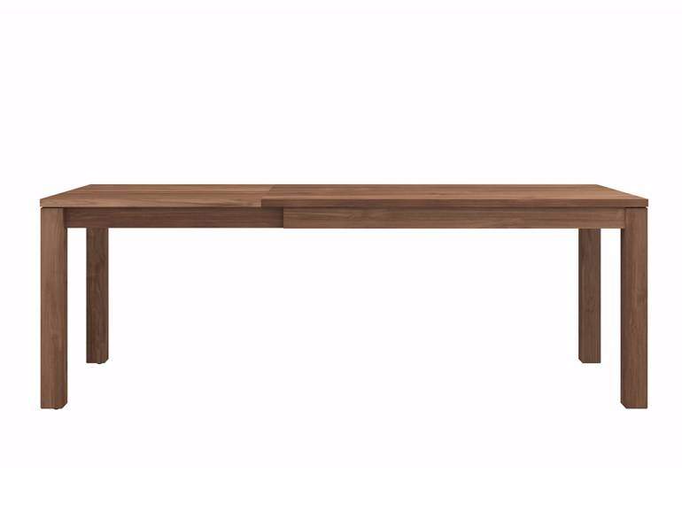 Ethnicraft Kubus Extendable Dining tafel 140/220x120 cmWoonkamer