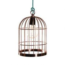 FilamentStyle Bird Cage Hanglamp Verlichting Blauw