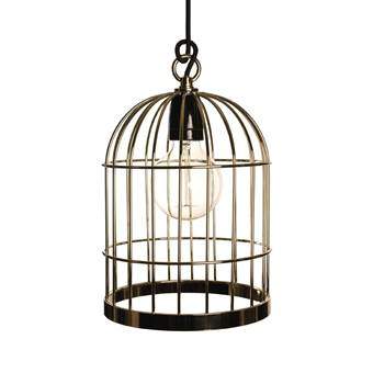 FilamentStyle Bird Cage Hanglamp Verlichting Goud