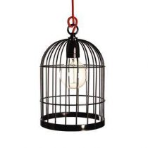 FilamentStyle Bird Cage Hanglamp Verlichting Rood