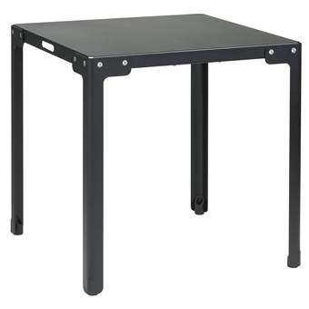 Functionals T-Table Outdoor Tafel 70 x 70 cm Tuinmeubels Zwart Aluminium