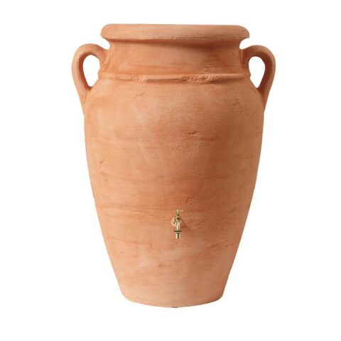 Garantia - Regenton Antique Amphore - 600 liter - Terracotta Tuinbewatering Oranje Kunststof