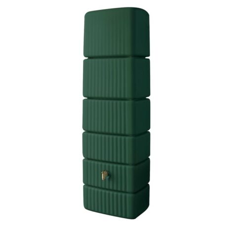 Garantia - Regenton Slim Groen 650 liter Tuinbewatering Groen Kunststof