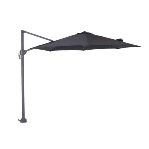 Garden Impressions Hawaii zweefparasol S Ø300 cm zwart Zonwering  Polyester