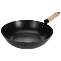 Gusta Wokpan ø28cm zwart Pannen Zwart Aluminium