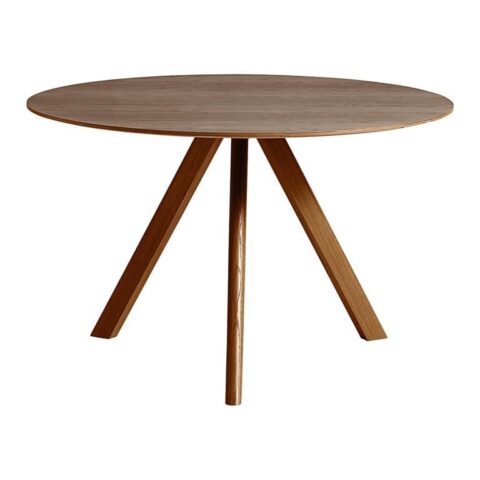 HAY Copenhague CPH20 Eettafel Ø 120 cm Tafels Bruin Hout