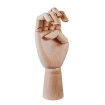 HAY Wooden Hand Medium Woonaccessoires Bruin Hout