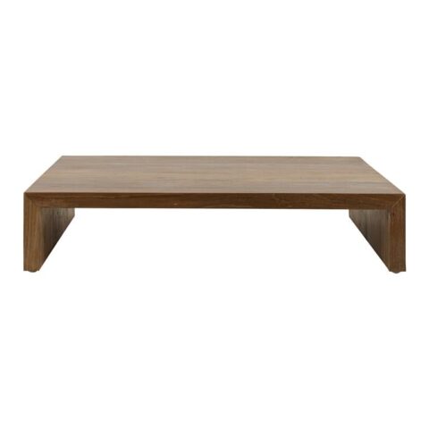 HKliving Plateau Bijzettafel M - Natural teak Tafels Bruin Hout