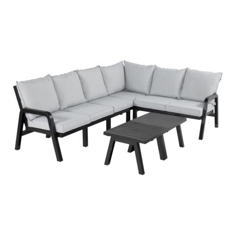 Hartman Ibiza Corner Loungeset - L - H 44 x B 234 x D 54 cm Tuinmeubelen Antraciet Kunststof