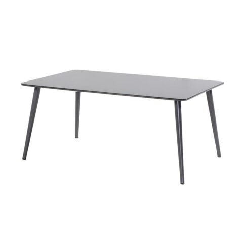 Hartman Sophie Studio HPL Tuintafel 170 x 100 cm Tuinmeubelen Grijs Aluminium