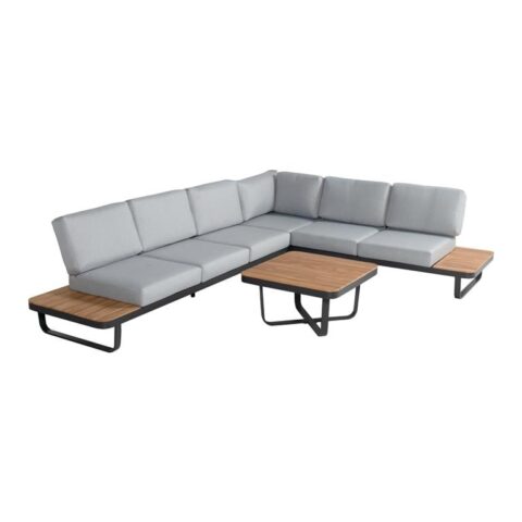 Hartman Vilette Loungeset Tuinmeubelen Antraciet Aluminium