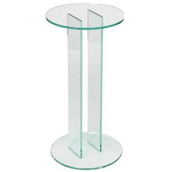 Helderr 59181 Zuil Tafels Transparant Glas