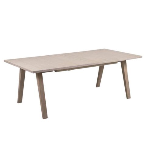 Hioshop Align eettafel 210 x 310 cm incl. 2 verlengbladen. Tafels Geel Hout