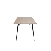 Hioshop Silar eetkamertafel 90x180cm elzenboom decor. Tafels Multicolor