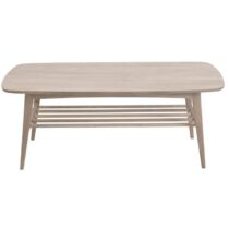 Hioshop Woma salontafel met 1 plank in massief/gefineerd eiken