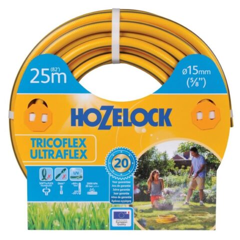 Hozelock Tuinslang Ultraflex 30 meter 12 5 mm Tuinbewatering Geel PVC