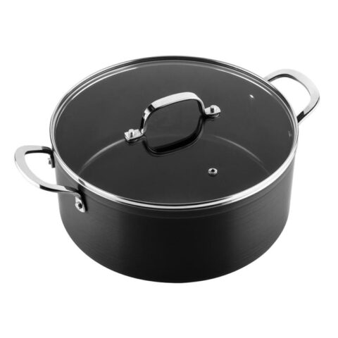 ISENVI Victoria Forged keramische braadpan 28 CM - RVS greep Pannen Antraciet Aluminium