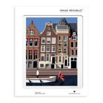 Image Republic Paolo Mariotti Amsterdam Poster 30 x 40 cm Wanddecoratie & -planken Multicolor Papier