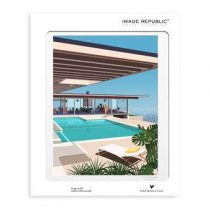 Image Republic Paolo Mariotti Stahl House Poster 30 x 40 cm Wanddecoratie & -planken Multicolor Papier