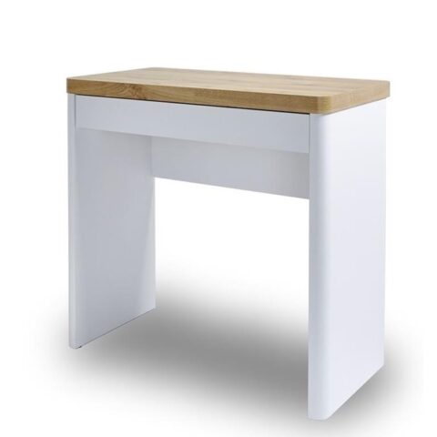 Jahnke Moebel CU-Libre 80 Bureautafel Wit / Eiken Bureau Wit Hout