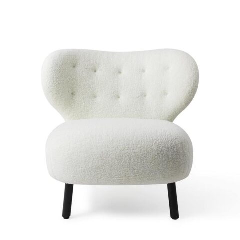 Jesper Home Kita Fauteuil - Cream Stoelen Wit Polyester