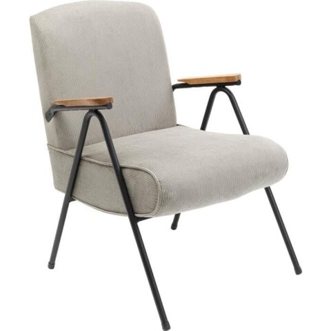 Kare Design Fauteuil Ryan Grey Stoelen Bruin