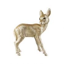 &Klevering Coinbank Deer Spaarpot Woonaccessoires Goud Polyresin
